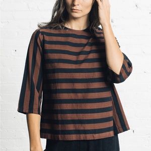 Ace & Jig Claudine Top in Outlaw